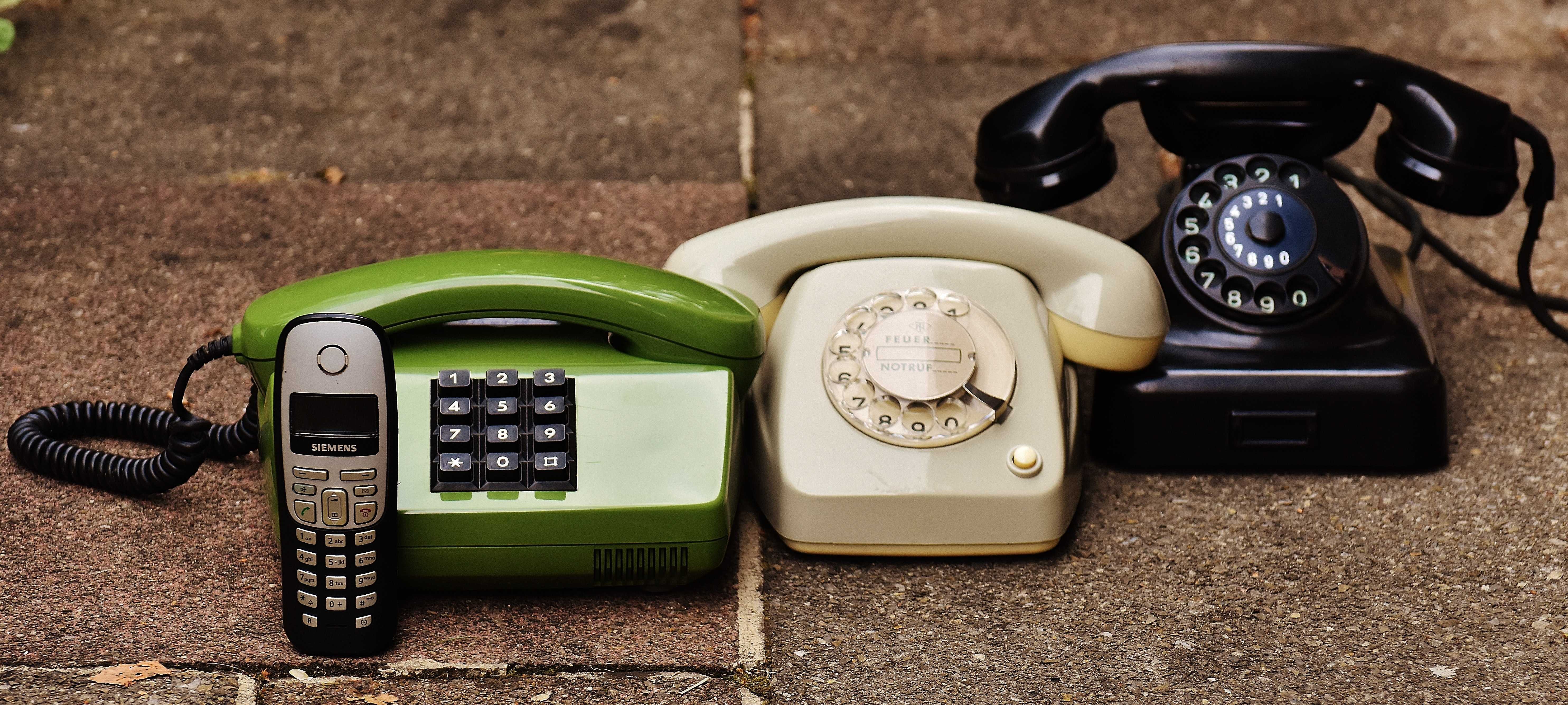 old telephones